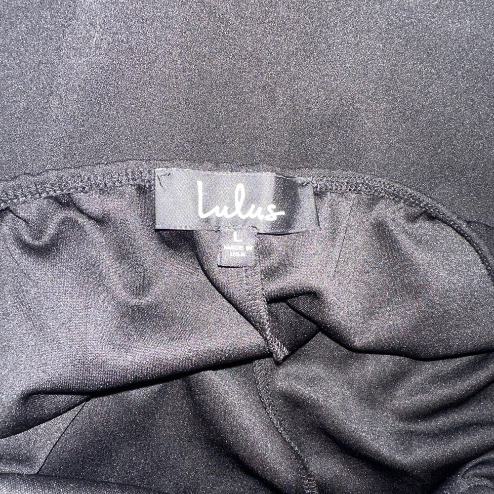Lulu's Classic Black Jumpsuit - Picture 4 of 4